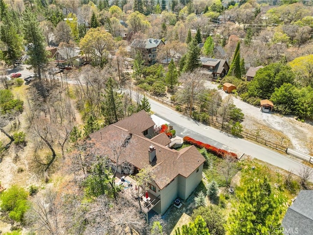 1405 Rock Ridge Dr, Lake Arrowhead, CA 92352 - bird's eye view