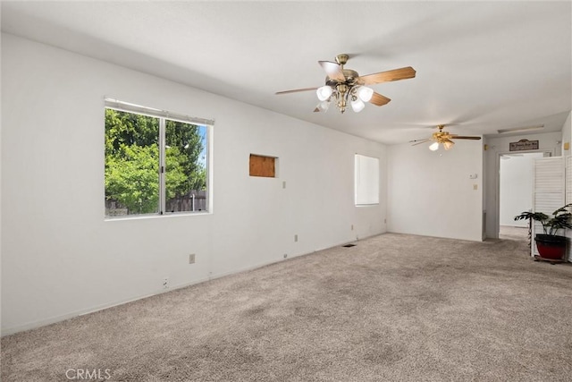 568 4th St, Willows, CA 95988 - carpeted spare room featuring a ceiling fan and plenty of natural light