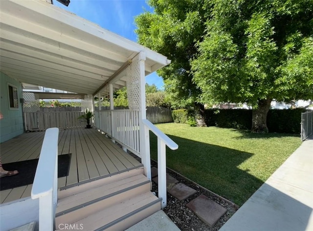 568 4th St, Willows, CA 95988 - view of wooden deck