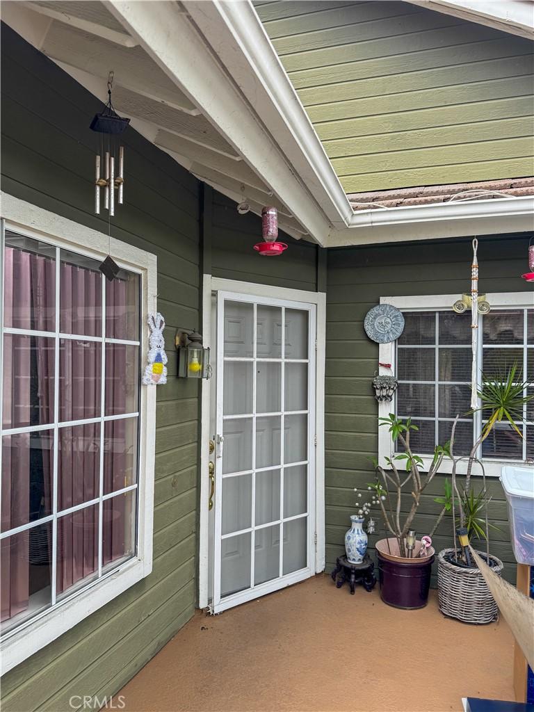 exterior space featuring covered porch