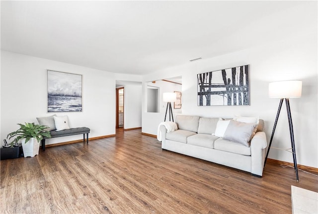 12172 Manley St, Garden Grove, CA 92845 - living room with wood finished floors and baseboards