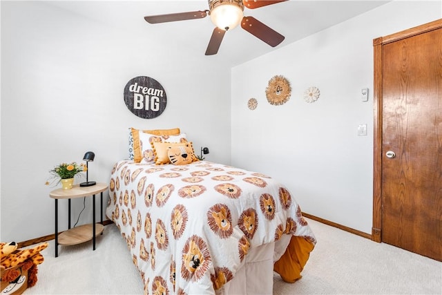 12172 Manley St, Garden Grove, CA 92845 - carpeted bedroom with baseboards and ceiling fan