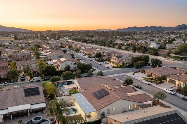 22811 Rolling Brook Ln, Wildomar, CA 92595 - aerial view of residential area featuring mountains