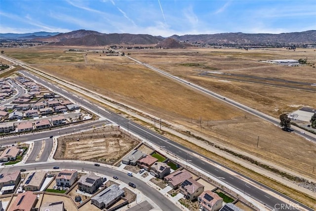 4872 Goldfinch St, Hemet, CA 92545 - view of property location featuring mountains, a major roadway, and nearby suburban area