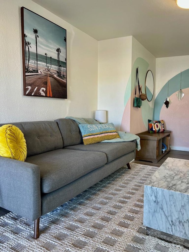 view of living room