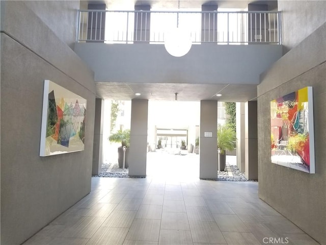 view of community lobby