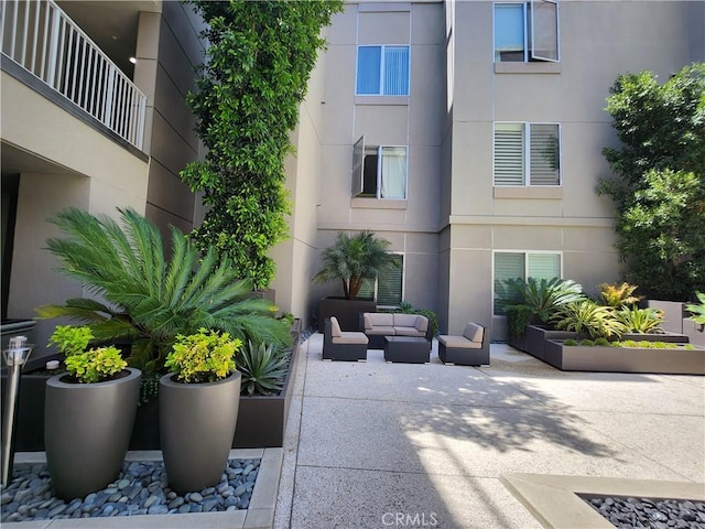 21 Gramercy Unit 115, Irvine, CA 92612 - view of patio with an outdoor hangout area