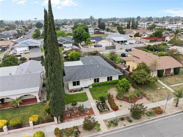 11348 Ramona Ave, Pomona, CA 91766 - birds eye view of property featuring a residential view