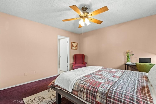 11348 Ramona Ave, Pomona, CA 91766 - bedroom featuring carpet flooring, baseboards, and a ceiling fan