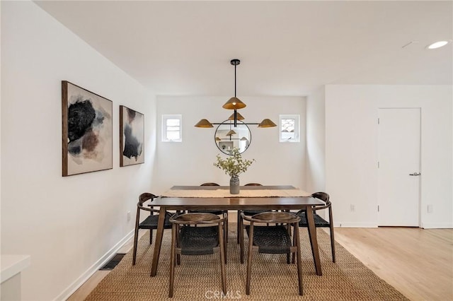 1429 Manhattan Ave, Hermosa Beach, CA 90254 - dining area with light wood-type flooring and baseboards