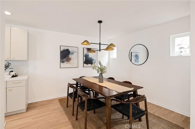 1429 Manhattan Ave, Hermosa Beach, CA 90254 - dining space featuring light wood finished floors and baseboards