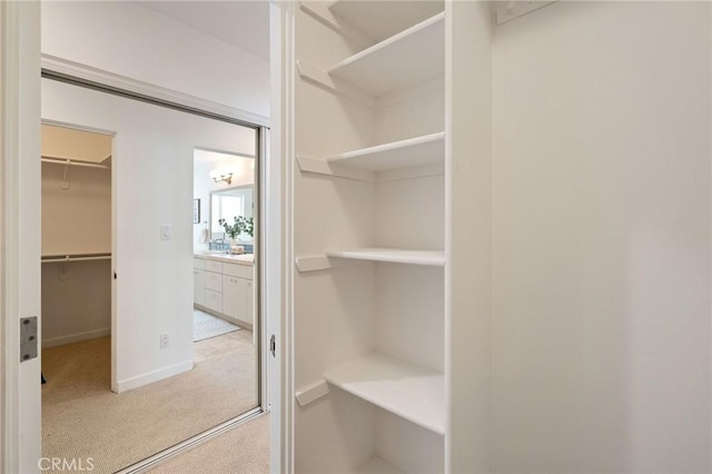 1429 Manhattan Ave, Hermosa Beach, CA 90254 - walk in closet with carpet