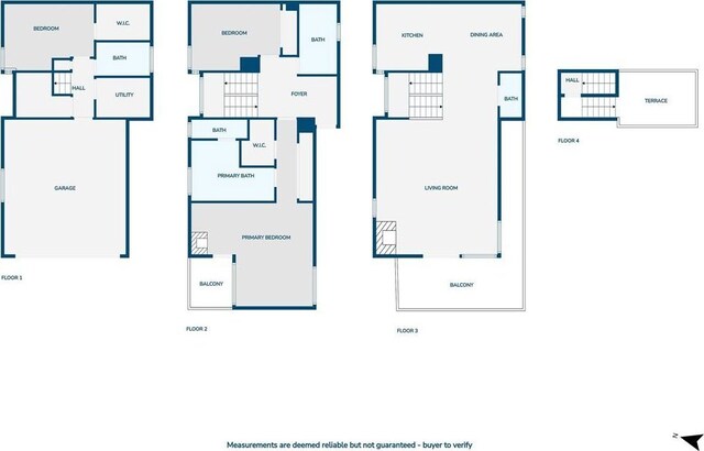 1429 Manhattan Ave, Hermosa Beach, CA 90254 - floor plan / room layout