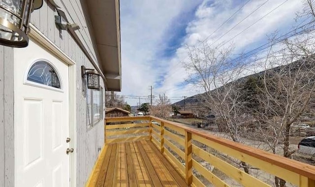 view of deck