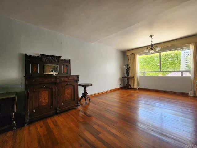112 Barco, Ensenada Bc Mexico, CA 22870 - dining space with hardwood / wood-style flooring, a notable chandelier, and baseboards