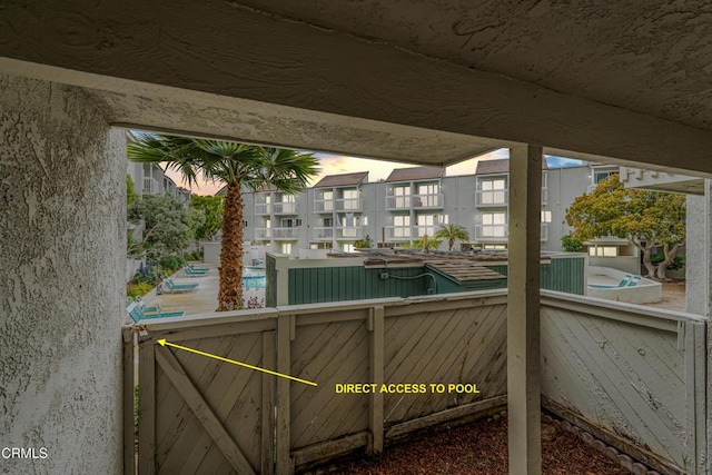 229 S Ventura Rd Unit 105, Port Hueneme, CA 93041 - view of patio featuring a balcony