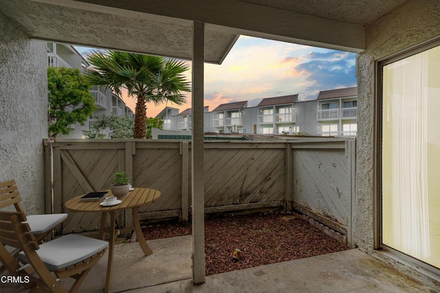 229 S Ventura Rd Unit 105, Port Hueneme, CA 93041 - view of patio featuring a residential view and a gate