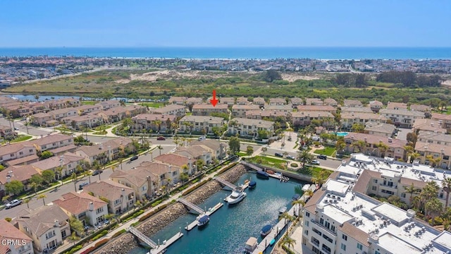 1323 Bayside Cir, Oxnard, CA 93035 - aerial view of residential area featuring a nearby body of water