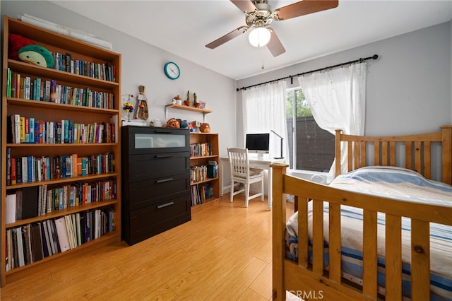 15796 Midwood Dr Unit 6, Granada Hills, CA 91344 - bedroom with light wood-style flooring