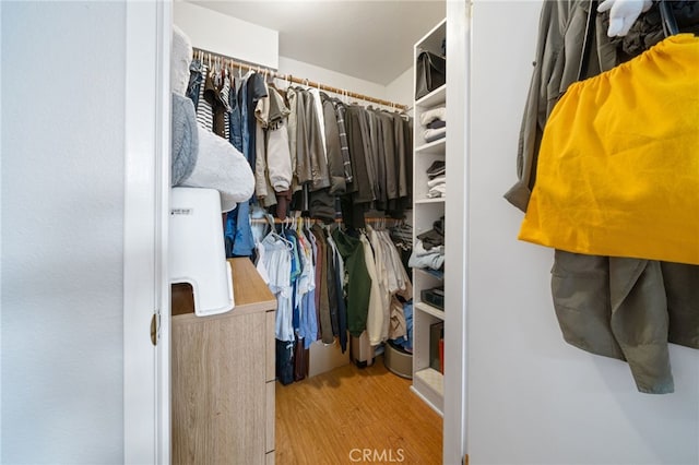 15796 Midwood Dr Unit 6, Granada Hills, CA 91344 - spacious closet with wood finished floors