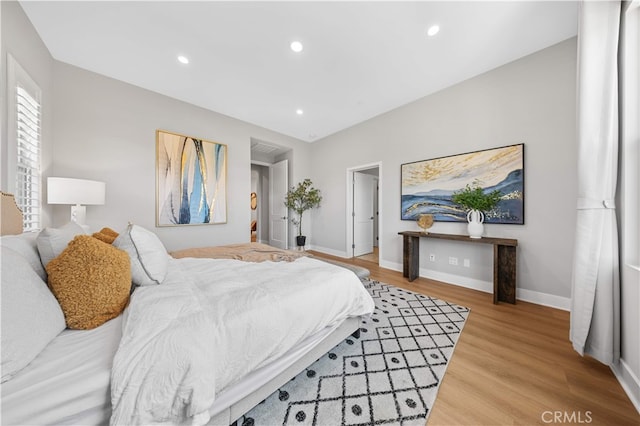 149 Fairgreen, Irvine, CA 92618 - bedroom with wood finished floors, recessed lighting, and baseboards