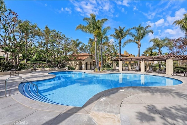 94 Paseo Vis, San Clemente, CA 92673 - community pool featuring a patio and a pergola