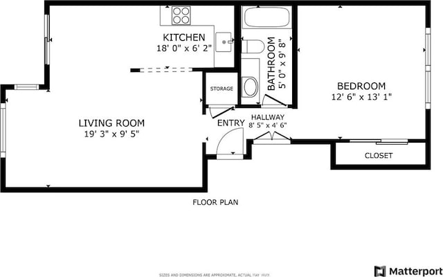 785 W 19th St Unit 10, San Pedro, CA 90731 - property floor plan