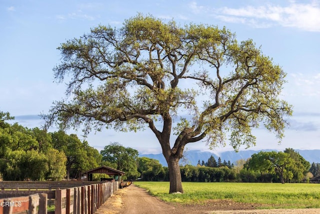 3325 Figueroa Mountain Rd, Los Olivos, CA 93441 - view of property's community featuring a gazebo, a yard, and a wooded view