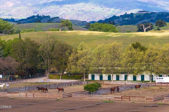 3325 Figueroa Mountain Rd, Los Olivos, CA 93441 - mountain view featuring rural landscape and agricultural land