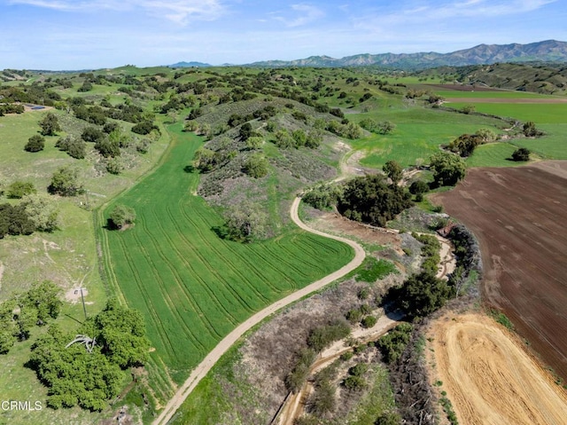 3325 Figueroa Mountain Rd, Los Olivos, CA 93441 - aerial view of property's location with mountains
