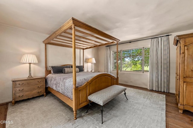 3325 Figueroa Mountain Rd, Los Olivos, CA 93441 - bedroom featuring wood finished floors and baseboards