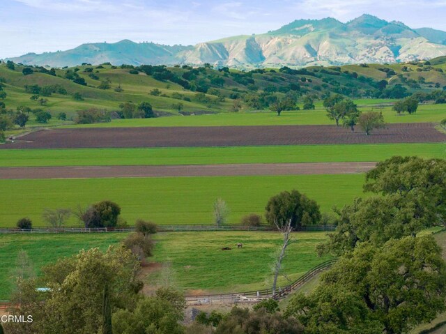 3325 Figueroa Mountain Rd, Los Olivos, CA 93441 - view of mountain backdrop with rural landscape and agricultural land