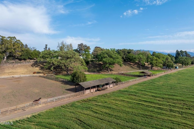 3325 Figueroa Mountain Rd, Los Olivos, CA 93441 - view of yard featuring a view of rural / pastoral area