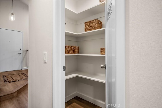 view of pantry
