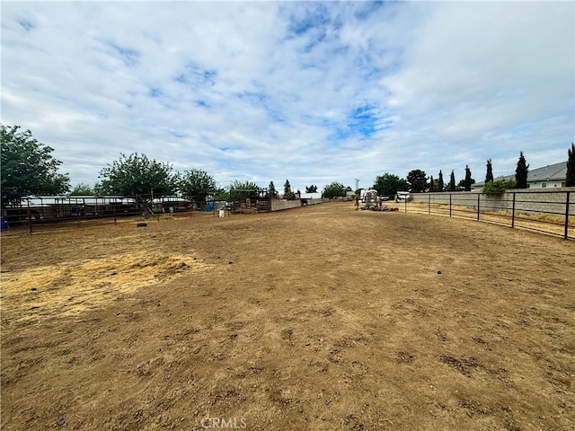 644 Whittendale St, Bakersfield, CA 93307 - view of yard featuring a rural view and fence