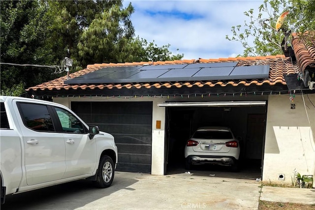 644 Whittendale St, Bakersfield, CA 93307 - exterior space with driveway and roof mounted solar panels