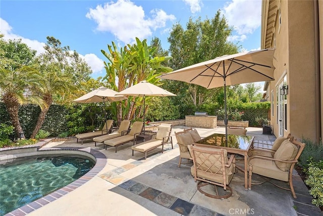 1472 Nicolas Way, Fullerton, CA 92833 - view of patio / terrace featuring outdoor dining area
