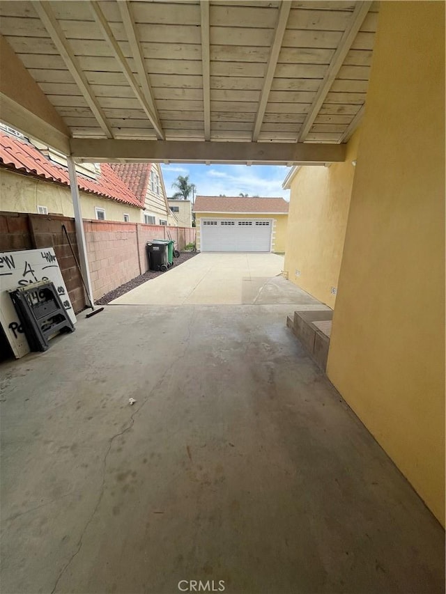6526 Crossway Dr, Pico Rivera, CA 90660 - view of patio featuring fence