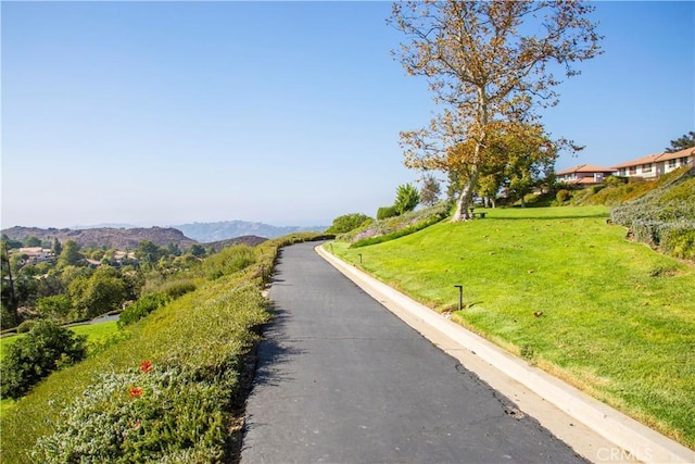 3926 Corte Cancion, Thousand Oaks, CA 91360 - view of road with curbs and a mountain view