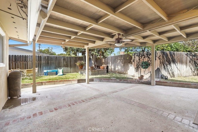 1229 Kilson Dr, Santa Ana, CA 92707 - fenced backyard featuring a patio area