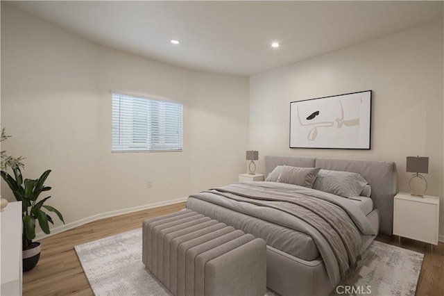 1271 S Sycamore Ave, Los Angeles, CA 90019 - bedroom featuring recessed lighting, baseboards, and wood finished floors
