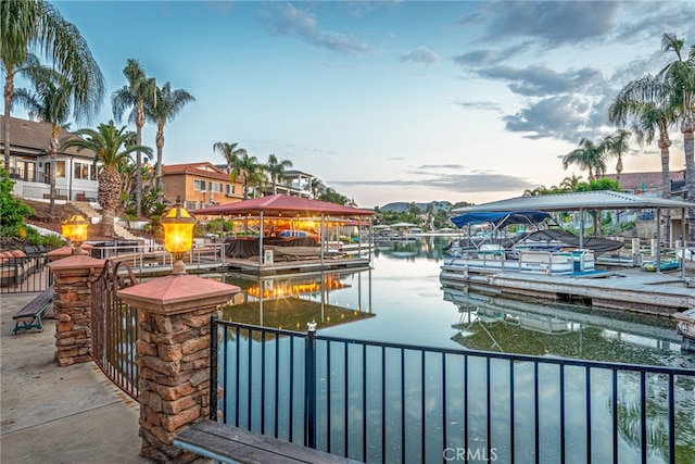 30247 Yellow Feather Dr, Canyon Lake, CA 92587 - view of dock with a water view