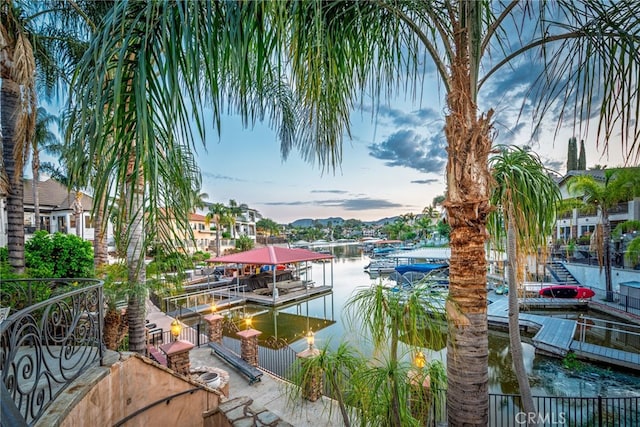 30247 Yellow Feather Dr, Canyon Lake, CA 92587 - view of dock with a water view