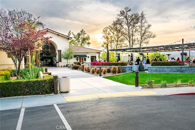 30247 Yellow Feather Dr, Canyon Lake, CA 92587 - view of home's community with a lawn
