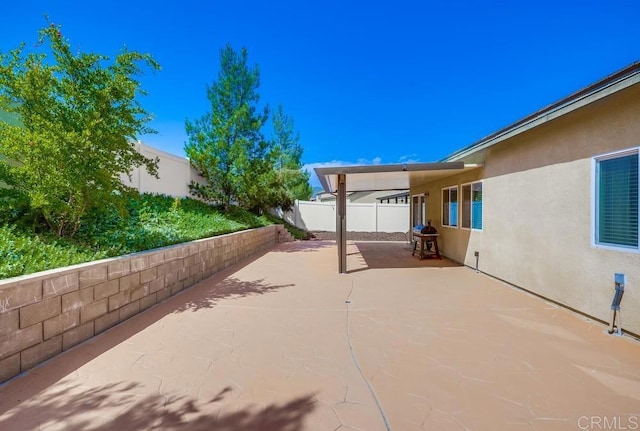 26841 Franklin Ave, Winchester, CA 92596 - view of patio with a fenced backyard