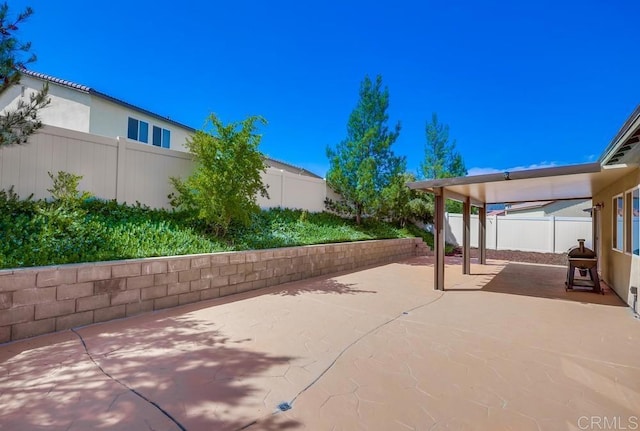 26841 Franklin Ave, Winchester, CA 92596 - view of patio with a fenced backyard