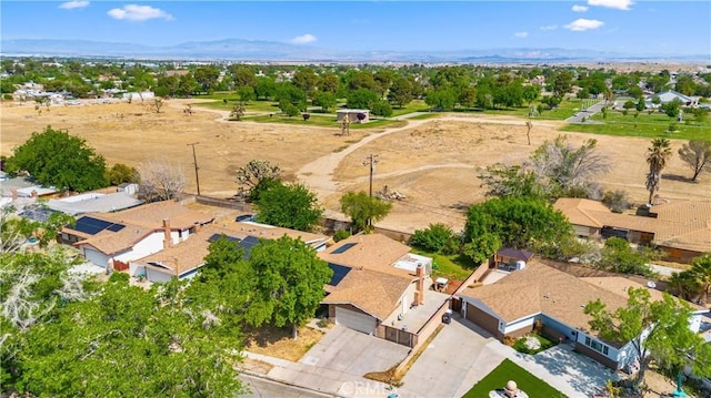 bird's eye view featuring a residential view