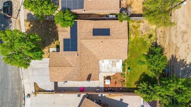 drone / aerial view