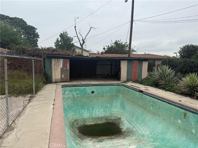 3754 Grace Ave, Baldwin Park, CA 91706 - view of swimming pool featuring fence and a fenced in pool