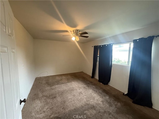 3754 Grace Ave, Baldwin Park, CA 91706 - interior space featuring ceiling fan and carpet flooring
